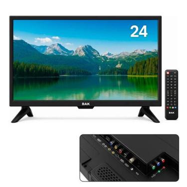 Imagem de Monitor Tv Led 24" Bak Full Hd Hdmi Usb Conversor Digital