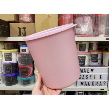 Imagem de Recipiente Tupperware Refri Line Redondo 3,3 L Rosa Claro