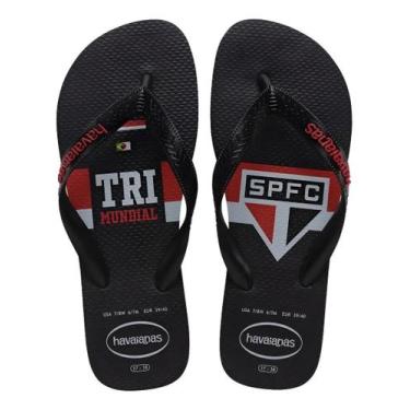 Imagem de Chinelo Havaianas Sao Paulo Top Times Futebol 41/42 BR