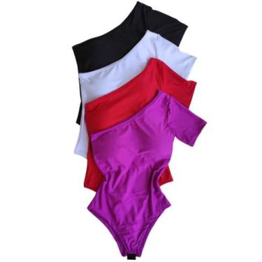 Imagem de Body Com Bojo Liso Gringas Model Sexy, Preto, UNICO 36-42
