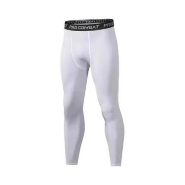 Imagem de Calças Térmicas Slim Fit Para Homens, Alta Elasticidade, Secagem Rápid