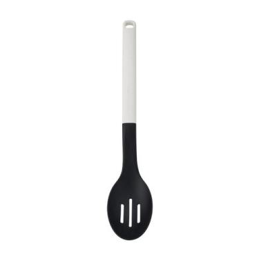 Imagem de Colher Perfurada para Servir Nylon Multiuso Branca KitchenAid