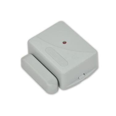 Imagem de Kit 10 Sensores Magnéticos sem Fio para Alarme 433,92MHz Code Learn com LED Indicador Hombrus