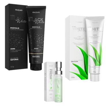 Imagem de Kit Completo Cuidado Bucal Natural  Luci Luci (3 Produtos)