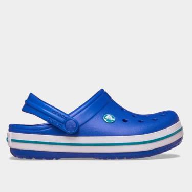 Imagem de Crocs Infantil Crocband Clog Unissex, Azul, Chumbo, 29
