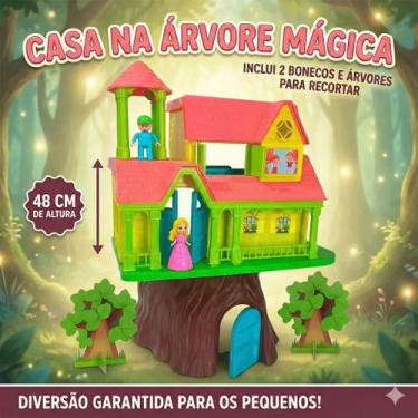 Imagem de Brinquedo Infantil Casa na Árvore Faz de Conta e Criatividade - Hyper 