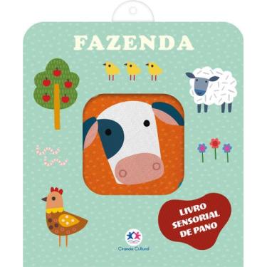 Imagem de Livro - Fazenda - Livro sensorial de pano para bebês