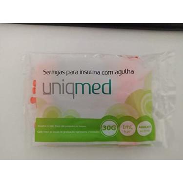 Imagem de Seringa Para Insulina Pacote Com 10 UN Agulha 30G 1ML Agulha 8x0,30mm