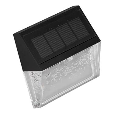 Imagem de Iluminação de convés, IP65 à prova d'água, modo ajustável de ampla aplicação solar Luzes de convés Controle inteligente para exterior para jardim para quintal