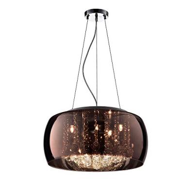 Imagem de Pendente Bella Iluminação Soho Cobre/ Cromado/ Transparente