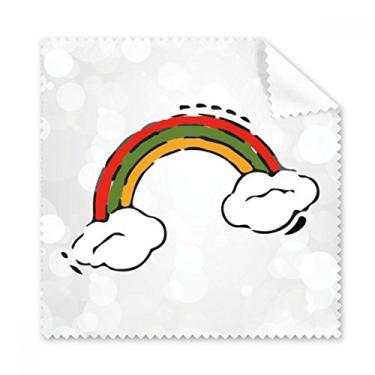 Imagem de Pano de limpeza de tela de telefone com estampa de ilustração de vento, 5 peças