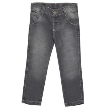 Imagem de Calça Infantil Popstar Skinny Cinza - Unica - 5 - Look Jeans