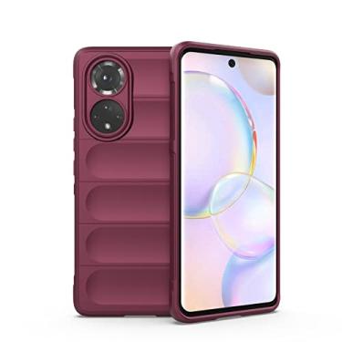 Imagem de For Huawei Nova 9/Honor 50 Magic Shield TPU + Flannel Phone Case