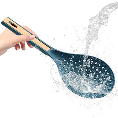 Imagem de Colher Cozinha | alimentos durável pá drenagem cozinha - Escorredor pá com vazamento água para cozinhar Sritob