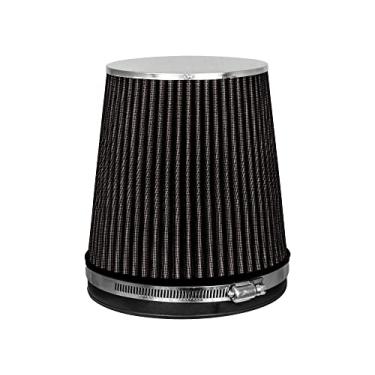 Imagem de Filtro de ar seco de qualidade de reposição de cone de admissão de ar de caminhão curto de entrada 152 mm preto