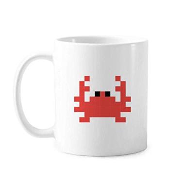Imagem de Summer Sail Little Caranguejo Caneca Pixel Cerâmica Café Porcelana Utensílios de Mesa
