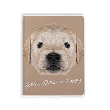 Imagem de Diário de capa macia Treined Golden Retriever Puppy Dog Animal Caderno