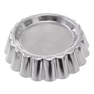 Imagem de Forma Ballerine Crespa Ondulada Rebaixada 19x4,5cm Alumínio