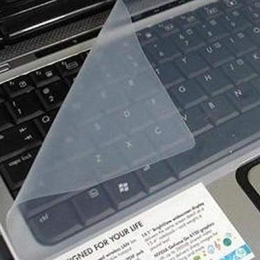 Imagem de Película protetora para teclado de notebook universal de 12 a 14 polegadas Filme universal para notebook à prova d'água e cinza