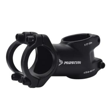 Imagem de Generic Haste de bicicleta 31.8mm, haste de guidão de liga de alumínio ajustável para bicicleta downhill, ciclo de engrenagem fixa, a maioria das bicicletas, 60mm 17 graus