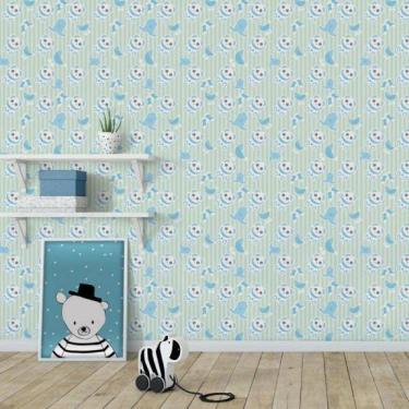 Imagem de Papel De Parede Kids Ursinho Menino