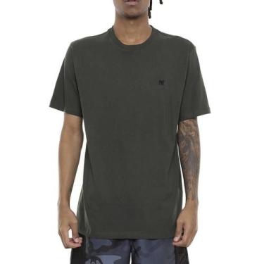 Imagem de Camiseta Dc Shoes Embroidery Masculina Verde Escuro