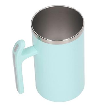 Imagem de Copo de mistura elétrico, caneca de agitação automática segura com isolamento térmico caneca de café e chá para cozinha