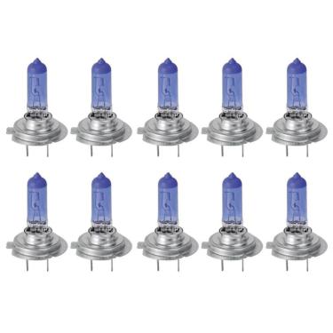Imagem de 10X Lâmpada Automotiva H7 Super Branca 8500K 12V55W Farol