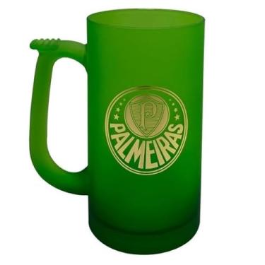 Imagem de Caneca Chopp Palmeiras Degradê - 500ml Oficial