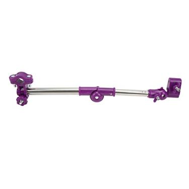 Imagem de Suporte de guarda-chuva de bicicleta ajustável 360° Suporte de suporte elástico para guarda-chuva de bicicleta para cadeira de rodas para cadeira de bebê, suporte de quadro de guarda-chuva de