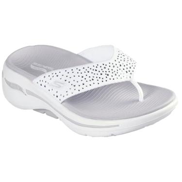 Imagem de Skechers Go Walk Arch Fit-Dazzle feminino, Branco, 40