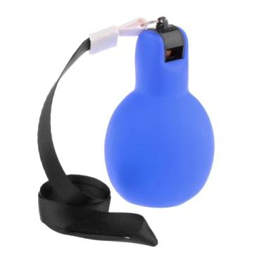 Imagem de shamjina Apitos de mão treinador apitos com colhedores manual de sobrevivência apitos esportivos para acampamento futebol sobrevivência, Azul