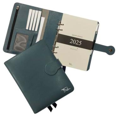 Imagem de Agenda Planner Couro 2025 126-R Personalizada Raffai Couros