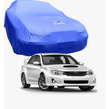 Imagem de Capa de Carro Subaru Impreza WRX STI Com Aerofolio Tecido Lycra Premiu