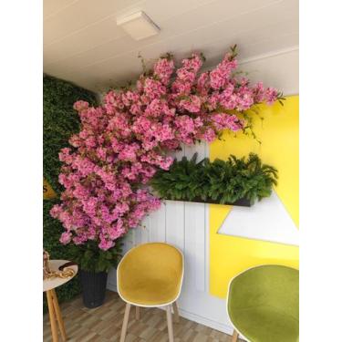 Imagem de Cerejeira Arvore Decorativa Instagramavel Rosa 2 Metros Flor - La Caza