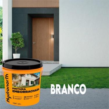 Imagem de Pintura Emborrachada Elástica 3,6l Impermeabiliza Paredes - hydronorth
