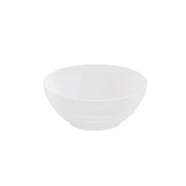 Imagem de Bowl Oriental Redonda 500ml Branca em Policarbonato Linha Profissional