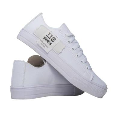 Imagem de Calçado Feminino Sapato Feminino  Barato Confortável - 110 , Branco, 3