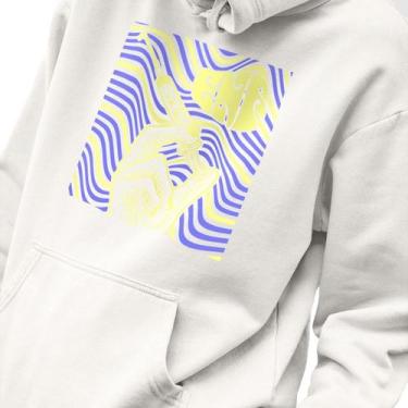 Imagem de Blusa Moletom Masculino Estampado Enf Vacina em Algodão Fio 30.1 Pente