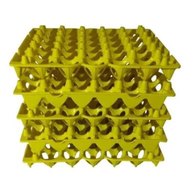 Imagem de Kit 5 Porta Ovo Cartela Plástica P/30 ovos Bandeja Higiênica - Conveni