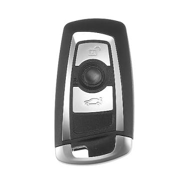 Imagem de X AUTOHAUX Chaveiro remoto de entrada sem chave de proximidade inteligente de substituição 315MHz KR55WK49863 para BMW 1 2 3 4 5 6 7 Series 2009-2017 3 botões com chave de porta PCF794 Chip