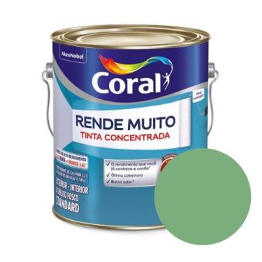 Imagem de Tinta Acrílica Coral Rende Muito Fosca Standard 3,2 Litros - AKZO NOBE