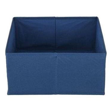Imagem de Cesto Organizador Gourmet - Azul - 15x31x31cm - Spaceo , Azul