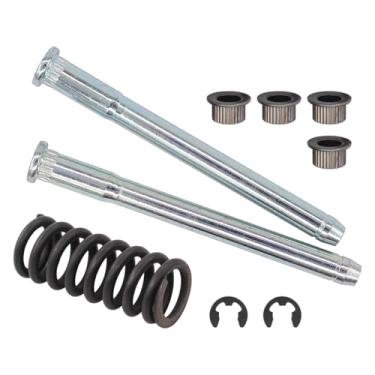 Imagem de ApplianPar Pino e mola da dobradiça da porta dianteira ou traseira com kit de bucha 2 pinos 1 porta para Chevy S10 GMC S15 1994-2004