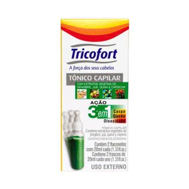 Imagem de Tônico Capilar 20 ml c/ 02 Ampolas - Tricofort