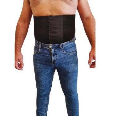 Imagem de Cinta Abdominal Masculina Modeladora - Sophia Maria, Preto, M
