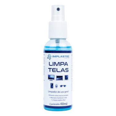 Imagem de Limpa Telas Tira Manchas Poeira Monitor Celular Tv Note 60ml - Implast
