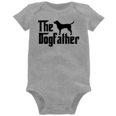 Imagem de Body Bebê The Dogfather - Foca na Moda, Cinza, M