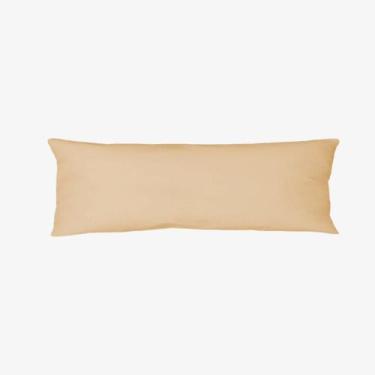 Imagem de Fronha Avulsa Travesseiro de Corpo Agarradinho 40cmX1,30cm Nude Arruma