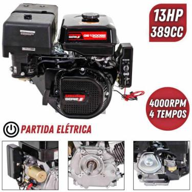 Imagem de Motor Estacionário Forte Kawashima GE 1300BE À Gasolina 4 Tempos 13HP 